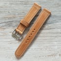 Natural Horsehide Strap - 40's Style