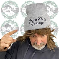 Image 8 of Grass Rats Garage Beanies!! (Black, Gray or Camo) 