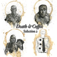 Image 1 of Ink and Coffee "Death & Coffee" Art Series - Selection 2