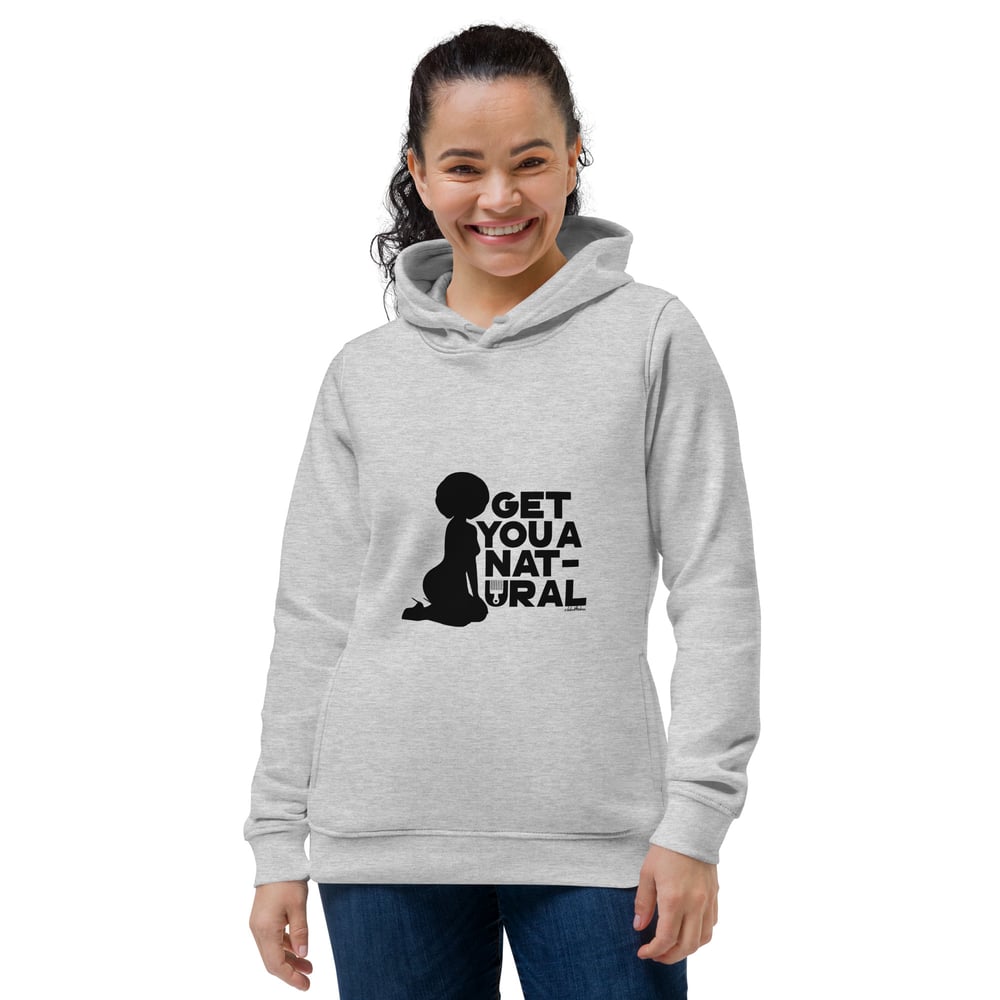 Image of Women's eco fitted hoodie