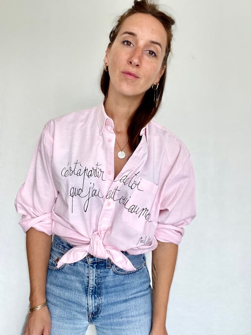 Image of Chemise "à partir de toi"