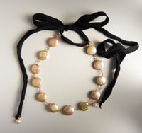 Image 1 of Coin pearl necklace