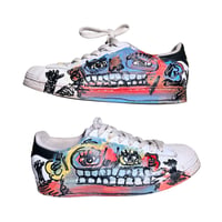 Image 1 of Paintings  on Stan smiths // size :  9