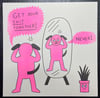 “Never” Risograph Print