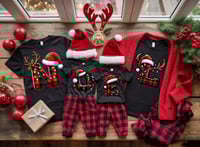 Image 2 of Family Christmas Alphabet Letter Bundle Shirts
