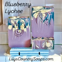 Blueberry Lychee Goat Milk Soap