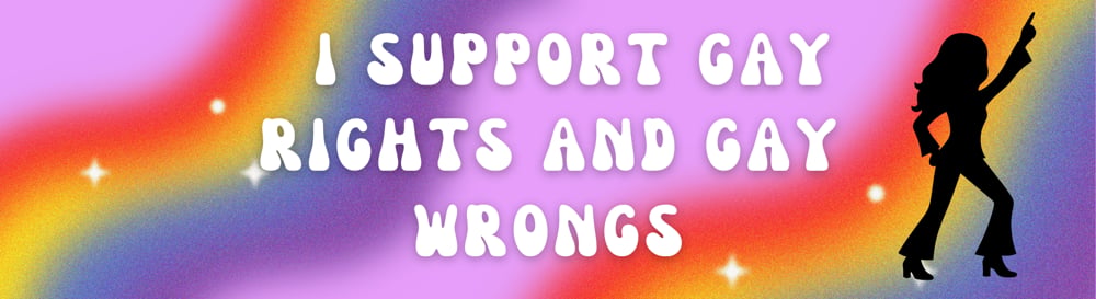 Image of I Support Bumper Sticker 10x3