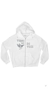 VENI VIDI VICI ZIP-HOODIE WHITE