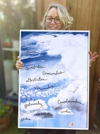 Image 1 of Cloud Poster - 50x70cm
