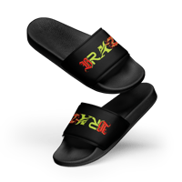 Image 3 of Women's BRAZY Greens Slides