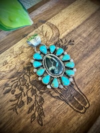 Image 3 of Blackjack & Sonora Cluster pendant