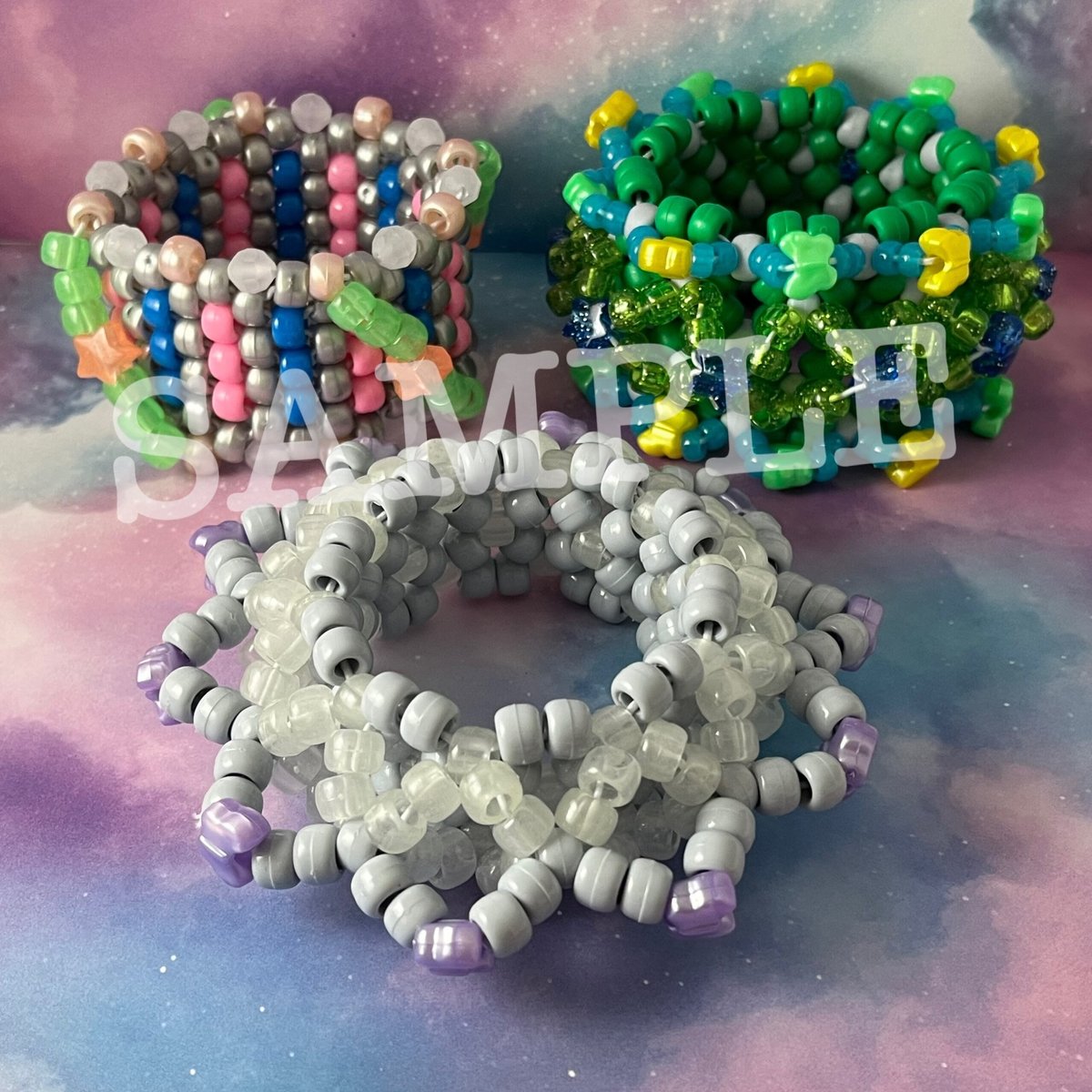Dice Fate Kandi Cuff LittleCraftiesStore