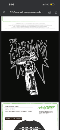 NEW HARDWAY T-Shirt - FREE SHIPPING - Limited Stock Remain