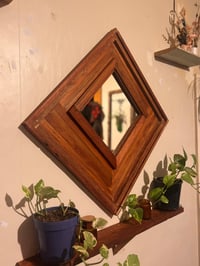 Image 14 of Diamond Shaped Rimu Mirror