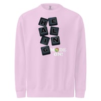 Image 1 of Unisex HEALING MODE garment-dyed sweatshirt