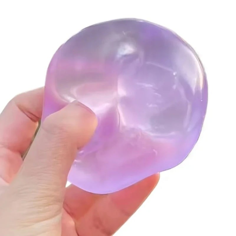 Image of Squishy Plasticity Mochi Fidget Toys Transparency Coconut Oil Maltose Squeeze Toy Funny Anti-stress 