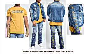 SAINT X SINNER STACKED DENIM SET