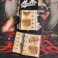 Image 1 of Blemish White ish Ill Pills 70d urethane wheels