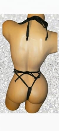 Image 2 of BLACKLIGHT THONG ROMPER ONE SIZE 4 PRINTS!