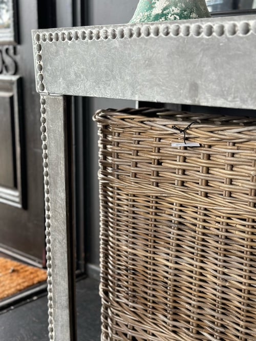 Image of Zinc Garden Table