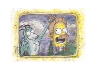 Image 9 of COMPLETE Simpsons Tree House of Horrors Mystery 20 Print Set (Free Shipping)