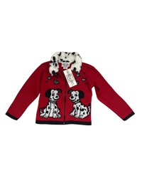 Image 2 of deadstock Dalmatians zipup 4T 🫶