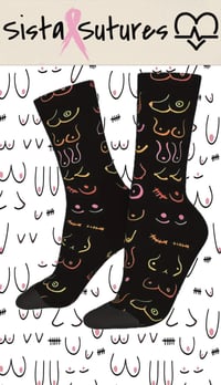 Image 3 of Breast Cancer Socks
