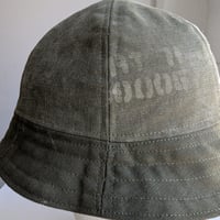 Image 2 of Reworked 6-panel Reversible Bucket Hat Camouflage-3  L 23"