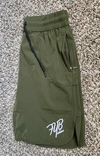Image 2 of WOD SHORTS - MILITARY GREEN