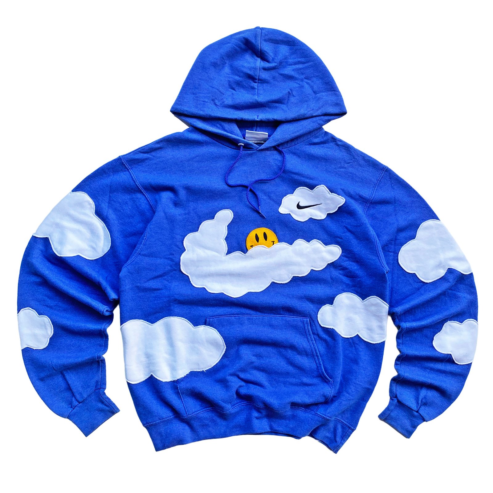 REWORKED NIKE IN THE CLOUD HOODIE SIZE M