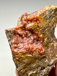 Image 9 of Red Botryoidal Chalcedony Specimen Peru #2455