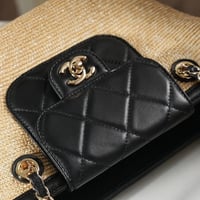 Image 2 of CC Straw Bag