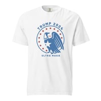Image 2 of Trump 24 Eagle MAGA - Unisex Garment-Dyed Heavyweight T-shirt from PatriotsCo