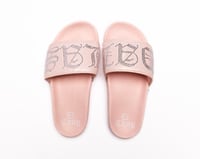 Image 4 of DALLAS PINK CRYSTAL SLIDES (NOW SHIPPING)