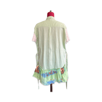 Image 3 of Pastel Patchwork Shirt Dress