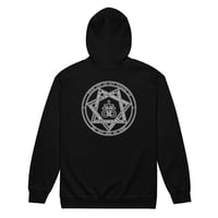 Image 1 of Banishment Sigil zip hoodie