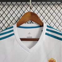 Image 5 of Real Madrid Retro 17/18 Home Jersey