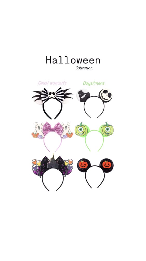 Image of Halloween Lego bows & ears 