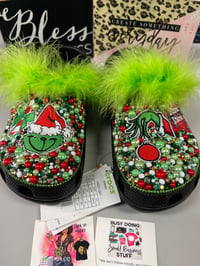 Image 1 of Grinch crocs