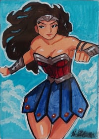 Wonder Woman sketchcard