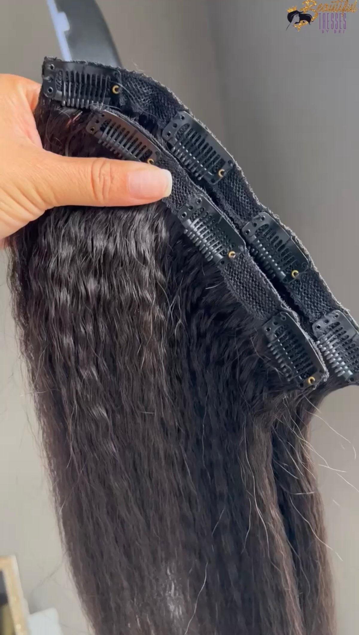 Image of Lux Virgin Clip Ins