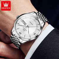 Image 2 of OLEVS Japan Movement Automatic Men's Watches 50M Waterproof Sapphire Crystal Mirror Luxury Brand Mec