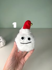 Image 2 of Small Weighted Minky Snowballs