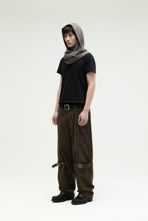 Image of EQUALNEAR - Rover Cord Pants (Olive Green)