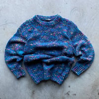 Image 1 of 90's FLECK LONGLINE SWEATER/DRESS