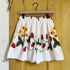 Butterfly Strawberry Terrycloth Granny Shorts