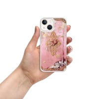 Image 16 of Pastel Pink Tattered Texture Rose Gold Goth Lolita Kawaii Inspired Clear Case for iPhone®