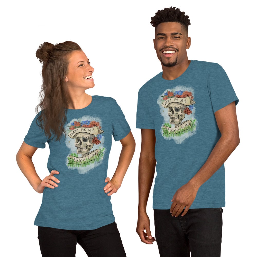 Ready for my Spring Fling Unisex t-shirt