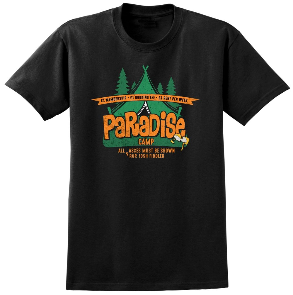 Image of Paradise Camp Carry on Camping Inspired T-shirt