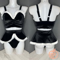 Image 2 of Gothmas collection - Santa Baby - Black